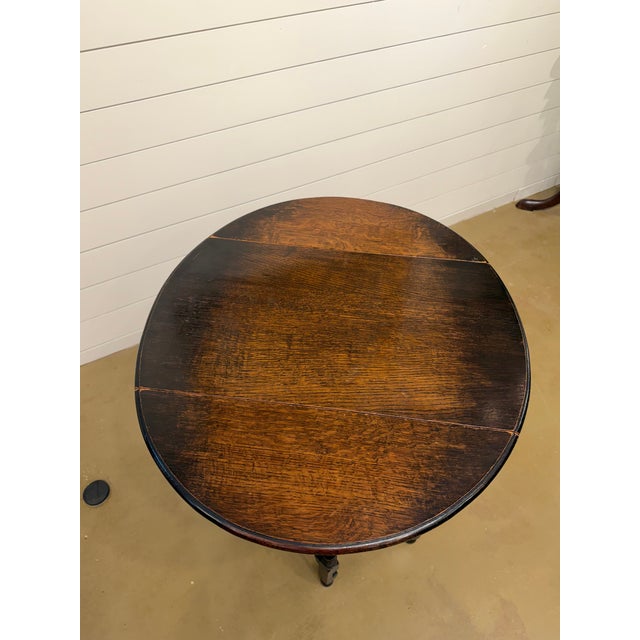 19th Century English Gate Leg Table For Sale In Nashville - Image 6 of 11