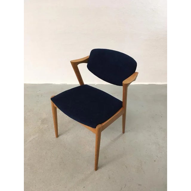 Dining Chairs in Oak by Kai Kristiansen for Schou Andersen, Restored with Customizable Reupholstery, 1960s, Set of 6 For Sale - Image 11 of 11