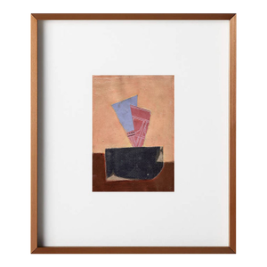 "Free Woman 2" Original Mixed-Media Collage on Paper by Zac Woodiel