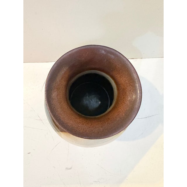Brown Robert Maxwell for Pottery Craft Studio Pottery Vessel For Sale - Image 8 of 10