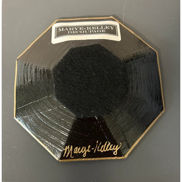 Made by hand in Houston TX; Sat in a glass cabinet and still in new condition; still on her website and for sale new at $42