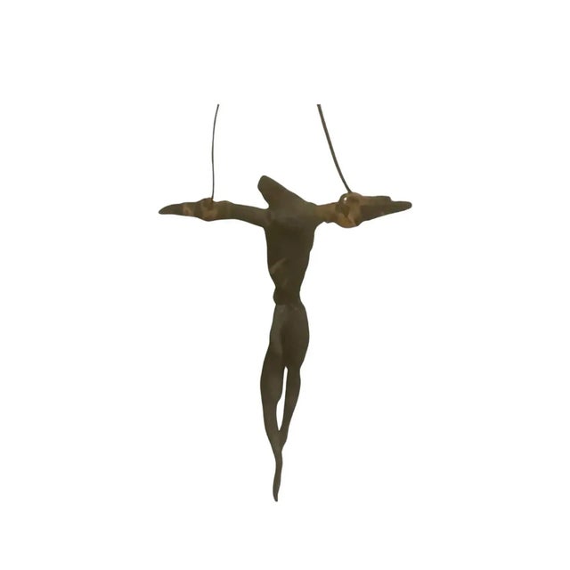 Tan Collectable Christmas Ornament, One-of-a-Kind by Artist Don Shearer For Sale - Image 8 of 9