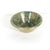 Vintage pottery bowl with a green sponge finish on the interior. This is primitive and rustic. There are some spots where...