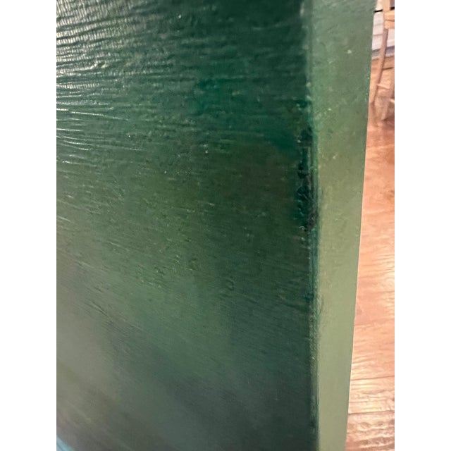 Huge Marfa 47" X 50" Abstract Canvas Wall Art Print by Sarah Stockstill For Sale - Image 4 of 5