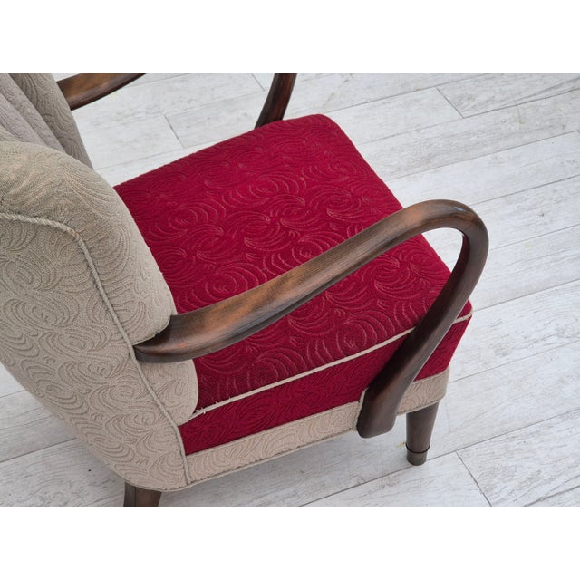 Vintage Danish Chair by Alfred Christensen for Slagelse Møbelværk, 1960s For Sale - Image 6 of 18