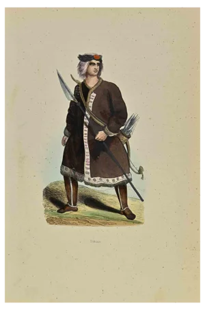 Auguste Wahlen, Yakut, Lithograph, 1844