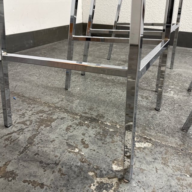 Cb2 Vapor Acrylic Barstools, Set of Three For Sale - Image 12 of 12