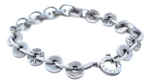 Tiffany & Co. 1837 Circle Sterling Silver Bracelet 25g