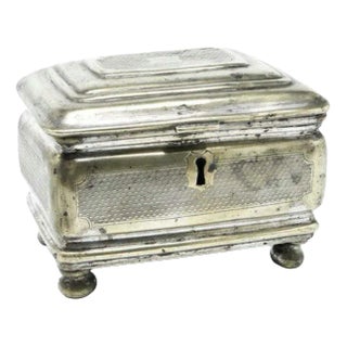 Biedermeier Sugar Bowl from Merchant, Poland, 19th Century For Sale