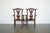 1980s Vintage Maitland Smith Chippendale Armchairs (Set of 4) For Sale - Image 5 of 16