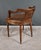 Brown Small Late 19th Century Louis XVI Style Walnut Office Chair For Sale - Image 8 of 18
