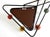 Mid-Century Modern French Metal Wall-Mounted Coat Rack with Shelf and Mirror, 1950s For Sale - Image 18 of 18