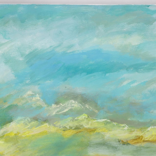 Vintage Abstract Landscape Painting With Dreamlike Color Palette For Sale In New York - Image 6 of 9