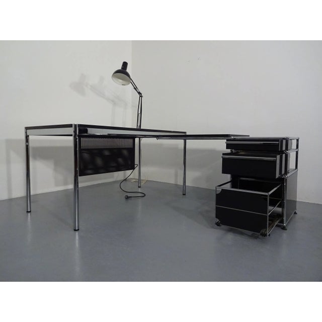 Large Desk by Fritz Haller & Paul Schärer for USM Haller, 1980s For Sale - Image 7 of 18