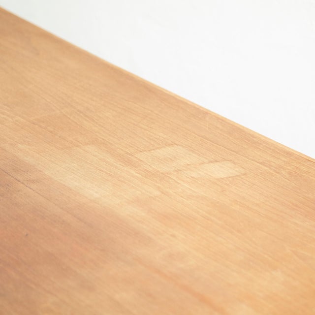 Large Bauhaus Desk in Wood and Tubular Metal, 1930 For Sale - Image 9 of 18