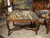 Pair of 19th C. French Regence Style Armchairs With Verdure Tapestry Upholstery For Sale - Image 4 of 18
