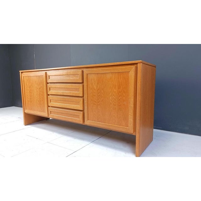 Vintage Oak Sideboard, 1960s For Sale - Image 9 of 12