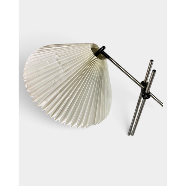 Danish Model 323 Floor Lamp by Christian Hvidt for Le Klint, 1970s, in Very Good conditions. Designed 1970 to 1979 I have...