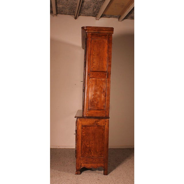 18th Century Louis XV French Oak Buffet For Sale - Image 6 of 10