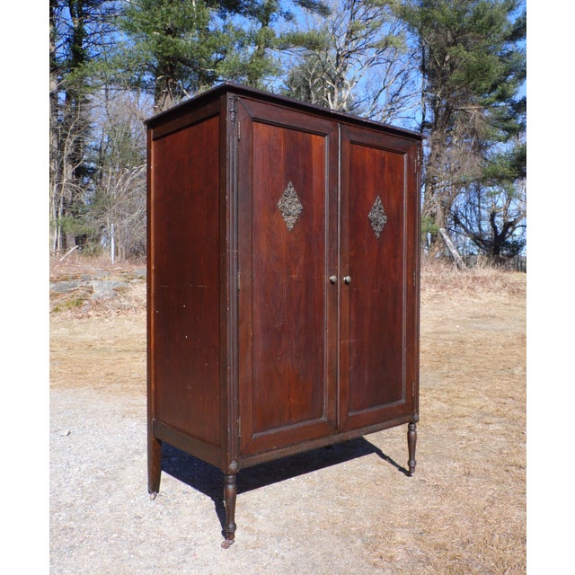Vintage Chifferobe Wardrobe Armoire Hall Foyer Coat Closet Chairish