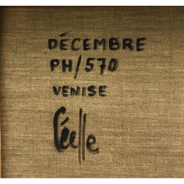 Céelle, Venice in December, Oil on Canvas For Sale - Image 9 of 10