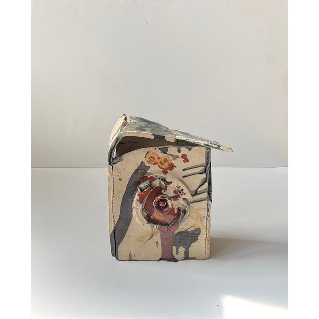 Abstract Ceramic Sculpture by Nell Bernard Leauté, 1980s For Sale - Image 6 of 12