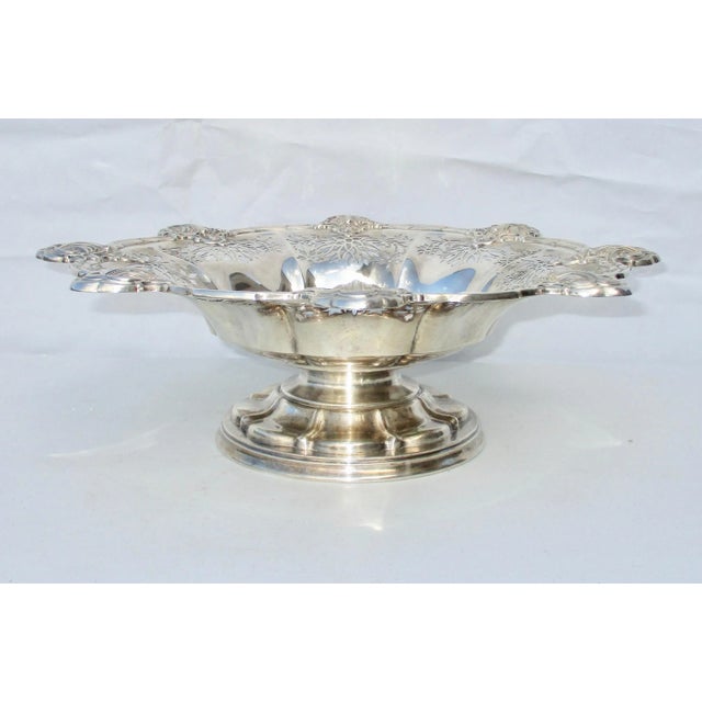Antique Sterling Silver Serving Dish by Theodore B. Starr For Sale - Image 9 of 9