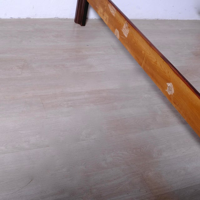 Wood Wooden Double Bed, Italy, 1950s For Sale - Image 7 of 15