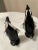 Traditional 2000s, Set of Two Glass Penguin Figurines, Murano Glass Style For Sale - Image 3 of 6