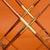 Mid-Century Modern Italian Folding Serving Trolley in Brass with Teak and Glass, 1950s For Sale - Image 3 of 6
