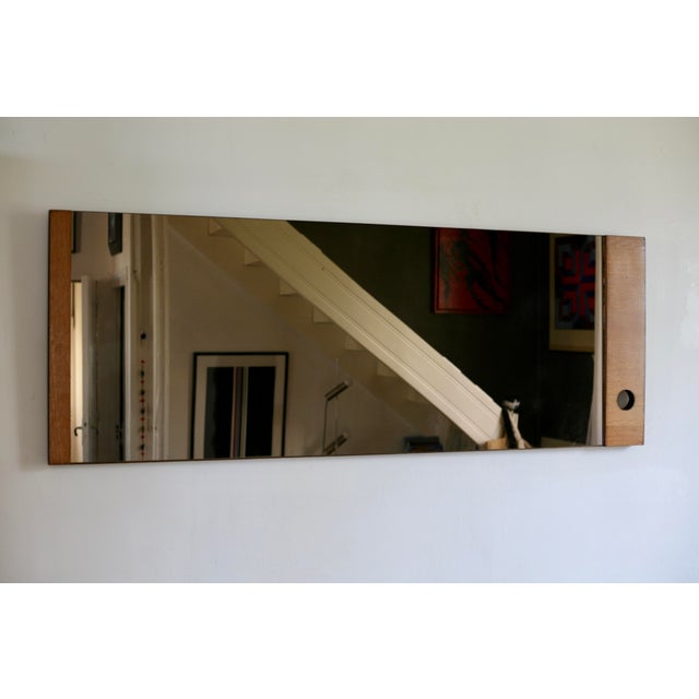 Large Smoked Mirror with Asymmetrical Frame, 1970s For Sale - Image 4 of 16