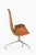 Mid-Century Modern Office Chair in Leather from Preben Fabricius & Jørgen Kastholm, 1960s For Sale - Image 6 of 7