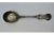 Silver Sugar Spoon in Shell Shape with Crimped Handle For Sale - Image 4 of 7