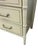 Metal Vintage Palm Beach Regency "Bali Hai" Henry Link Style Cream Colored Faux Bamboo Nine Drawer Dresser For Sale - Image 7 of 9