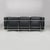 Cassina Italian Modern LC2 Sofa in Black Leather by Le Corbusier, Jeanneret and Perriand for Cassina, 1980s For Sale - Image 4 of 18
