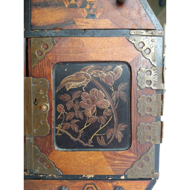 Antique Late 19th Century Chinese Jewelry Box For Sale - Image 9 of 12