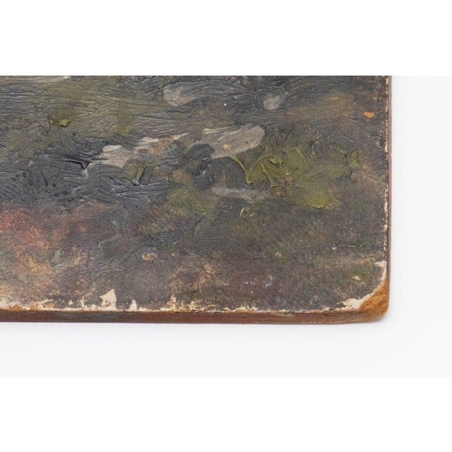 Gray Late 19th Century Fox Hunt Scene on Board For Sale - Image 8 of 9