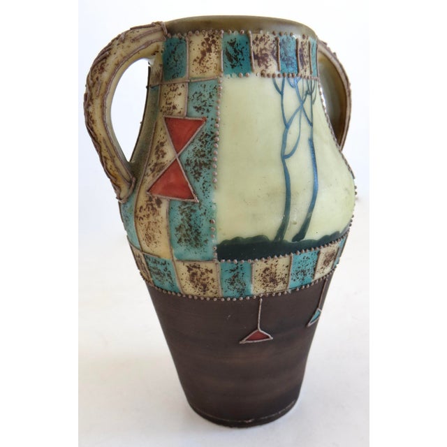 Four Fine Quality "Nippon" Vases (Moriage); Meiji Dynasty, Japan. Circa 1910. For Sale - Image 17 of 18