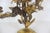 Vintage Gilded Gilt Gold Metal Candelabra Baroque Italian or Hollywood Regency For Sale - Image 16 of 18