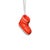Contemporary Après Ski Boot Holiday Ornaments in Red, Assorted Set of 6 Pieces For Sale - Image 3 of 5