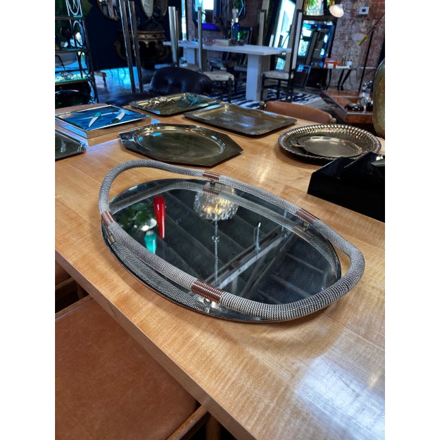 Vintage Italian Decorative Tray 1960s For Sale - Image 4 of 6
