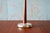 Vintage Gerald Thurston for Lightolier Scandia Brass Milk Glass Table Lamp For Sale - Image 6 of 11