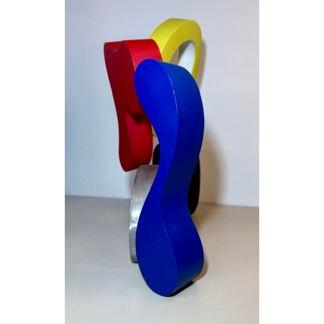 Brad Howe "Atlas Melody" Signed Limited Edition Metal Sculpture, 5/20, 1994 For Sale - Image 12 of 13