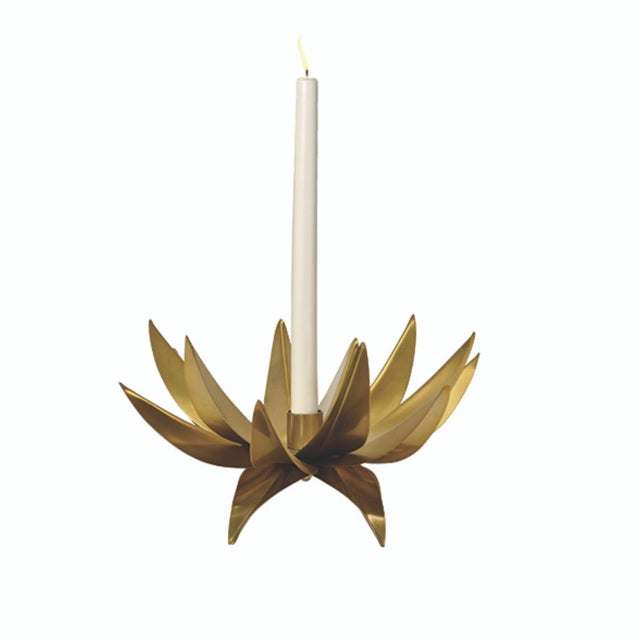 Brand new, special order item. Not vintage. Bring tropical elegance to any room with this stunning palm tree candle votive...