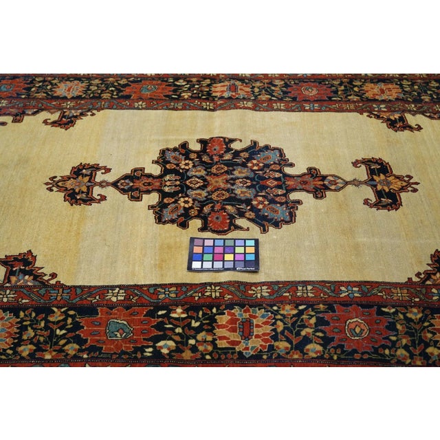 Late 18th Century Antique Farahan Sarouk Rug 4'1'' x 7'0'' For Sale - Image 11 of 11
