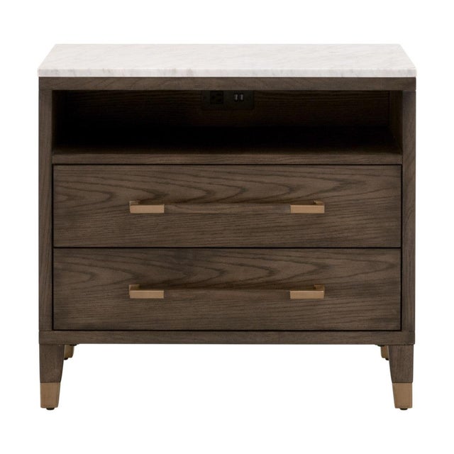 Cambria 2-Drawer Nightstand by Essentials for Living For Sale - Image 4 of 10