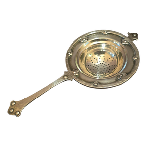 1940s Sterling Silver Tea Strainer