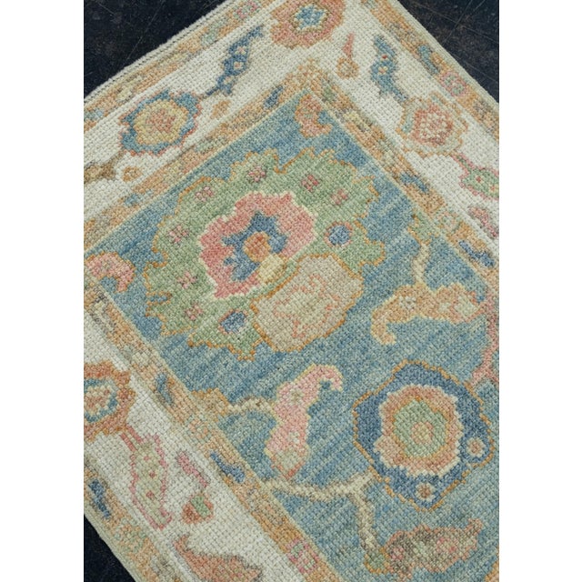 Early 21st Century Turkish Oushak Runner Rug 2'2" x 5'8" #17388 For Sale - Image 5 of 8