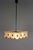 Vintage Sculptural Glass Pendant Lamp attributed to Kamenický Šenov, 1970s For Sale - Image 6 of 18