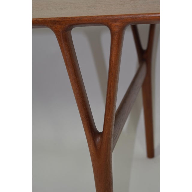 Wood Coffee Table by Helge Vestergaard-Jensen For Sale - Image 7 of 9